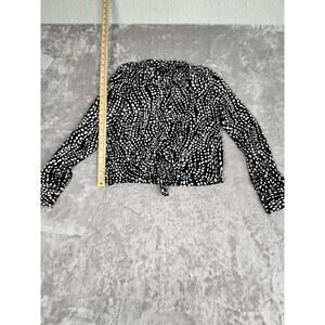 Simply Vera Wang XS Black/White Long Sleeve Top